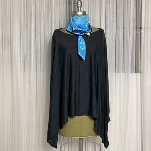 Artizan by Robin Barré! Charco poncho/sweater with sleeves! One Size/FS